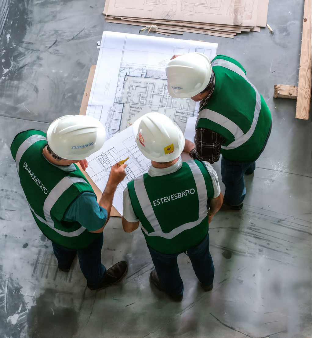 Gerenciamento de obra industrial